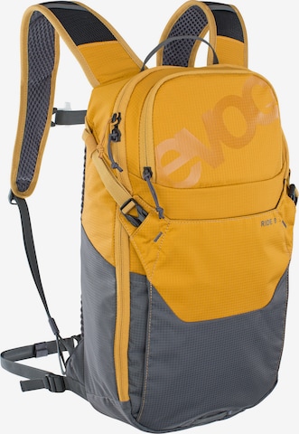 EVOC Backpack 'RIDE 8' in Yellow: front