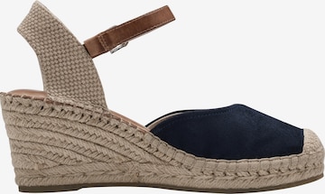 TAMARIS Espadrilles in Blauw