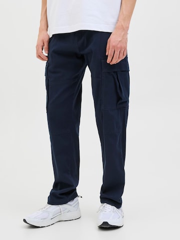 Loosefit Pantalon cargo 'JPSTKANE JONNIE' JACK & JONES en bleu : devant