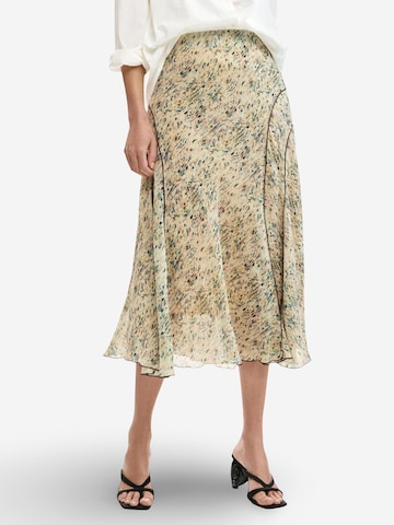 Desigual - Falda 'FAL_RISHIT 26SWFW18' en beige: frente