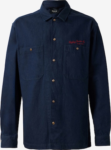 mėlyna REPLAY Demisezoninė striukė: priekis