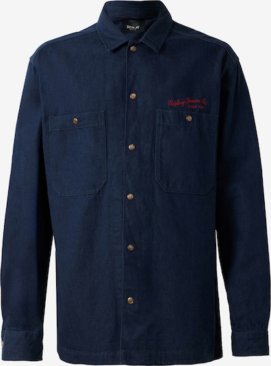 Demisezoninė striukė iš REPLAY, spalva – tamsiai mėlyna, Prekių apžvalga