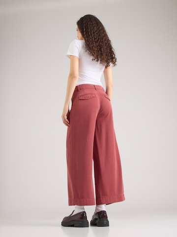Wide Leg Pantalon 'MMBantry Stalom' MOS MOSH en rouge