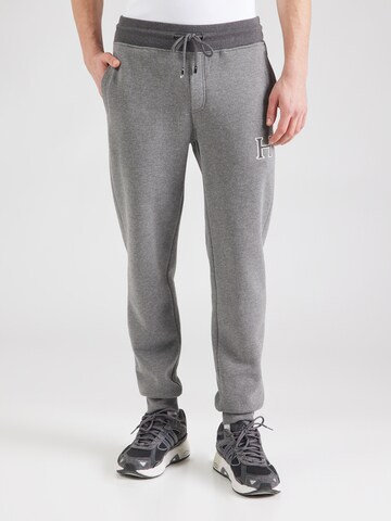 Hackett London Tapered Hose 'Heritage' in Grau: Vorderseite