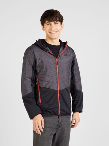 4F Outdoor jacket in Grey: front