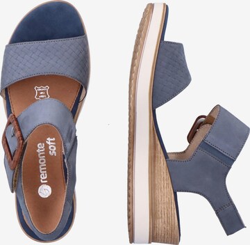 REMONTE Sandalen met riem in Blauw