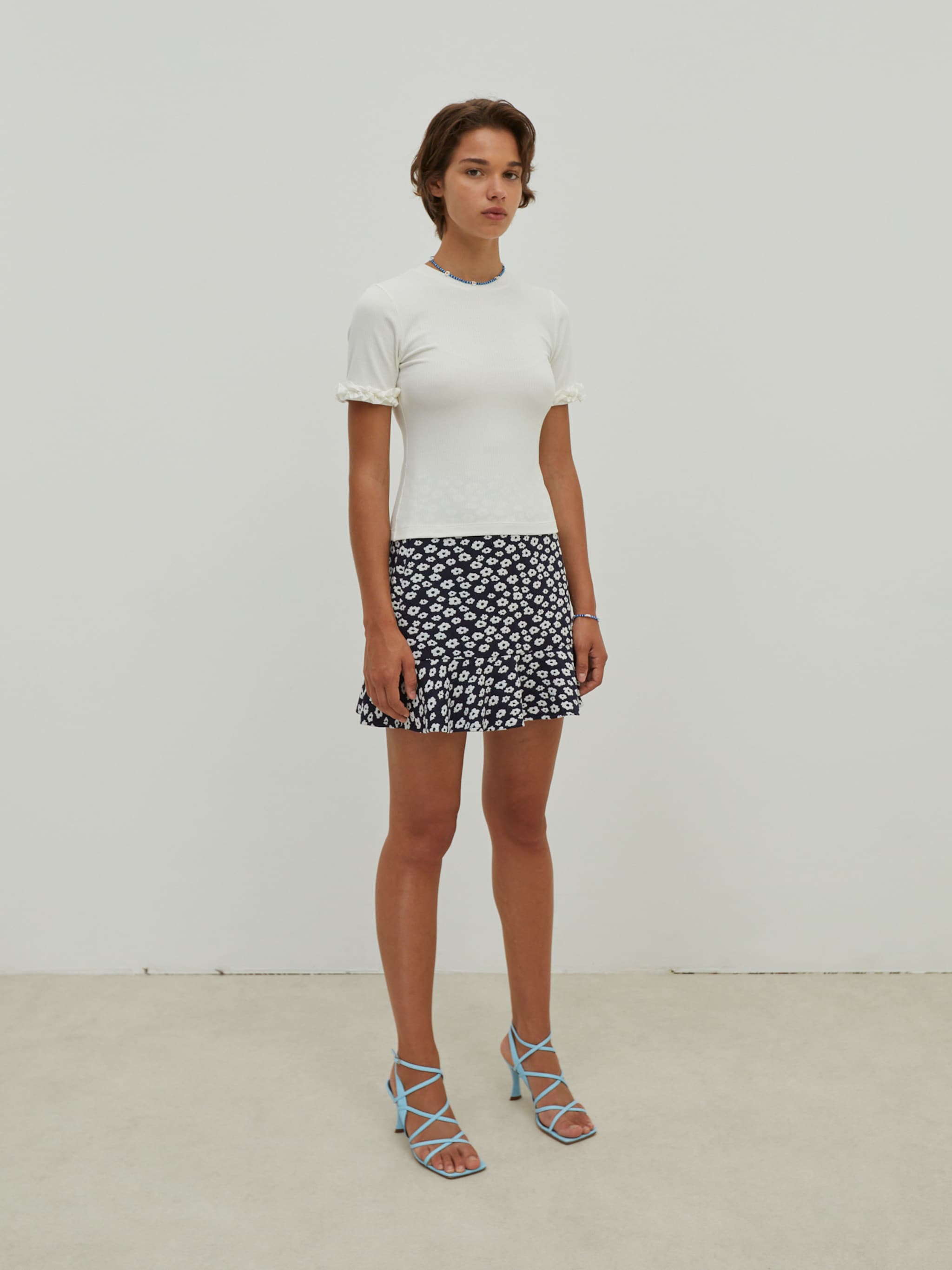 EDITED Producten Shirt 'Peppi' Wit