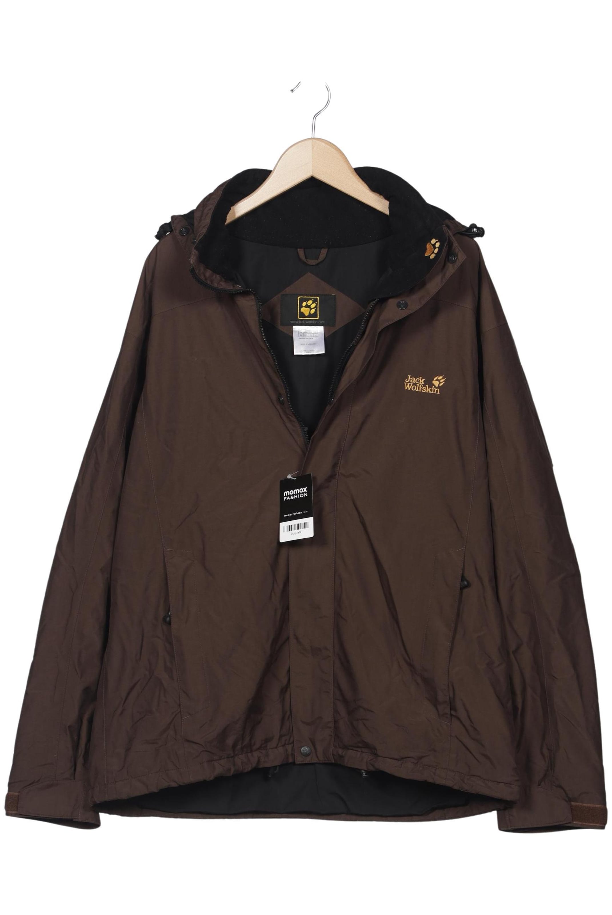 JACK WOLFSKIN Jacket & Coat in XL in Brown: front
