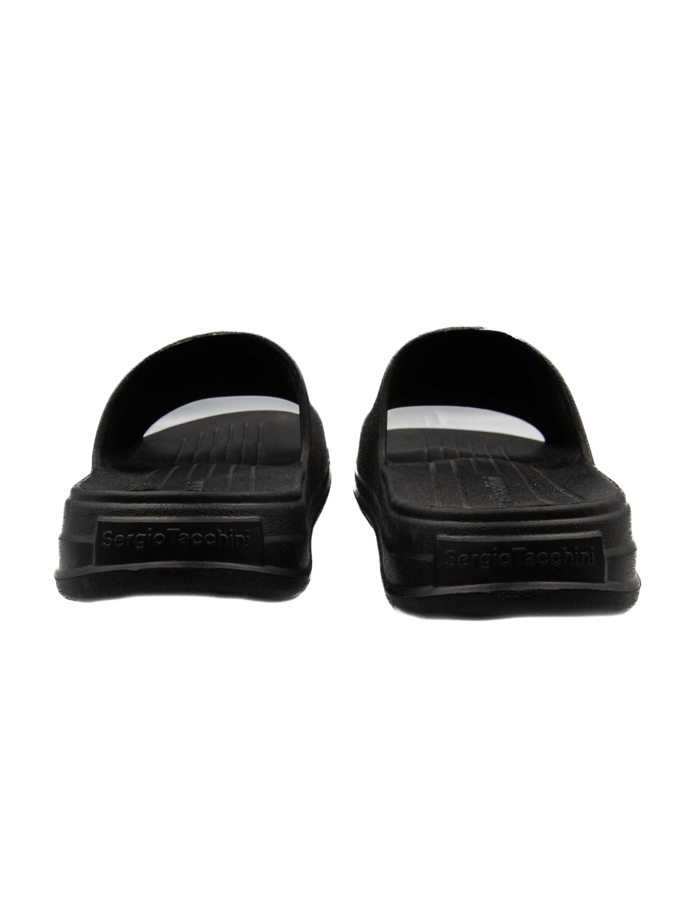 Sergio Tacchini Badeschuh ' CUP SLIDE ' in Schwarz