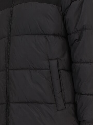 Jack & Jones Plus Winter jacket 'JJMoon' in Black