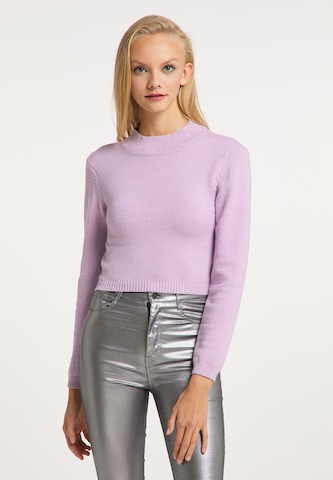 myMo at night Sweater in Purple: front