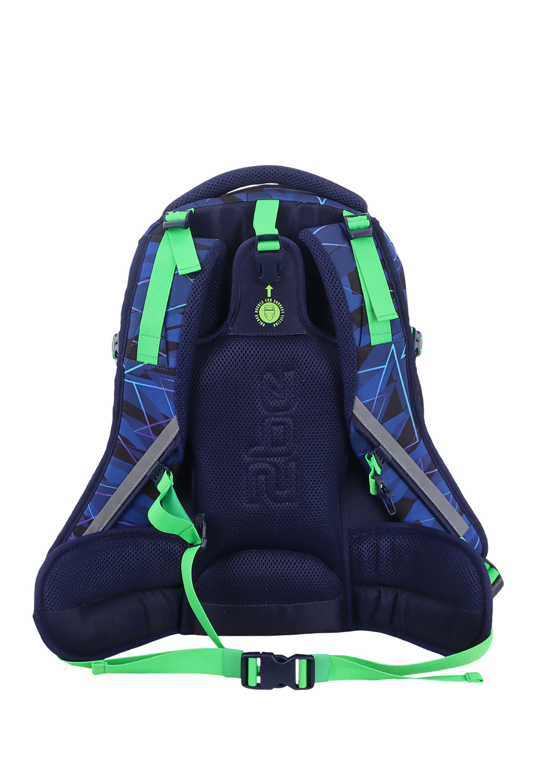 2be Backpack 'Back to School' in Blue