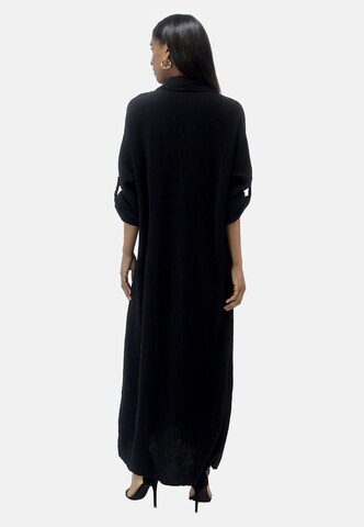 Abito camicia di Elara in nero
