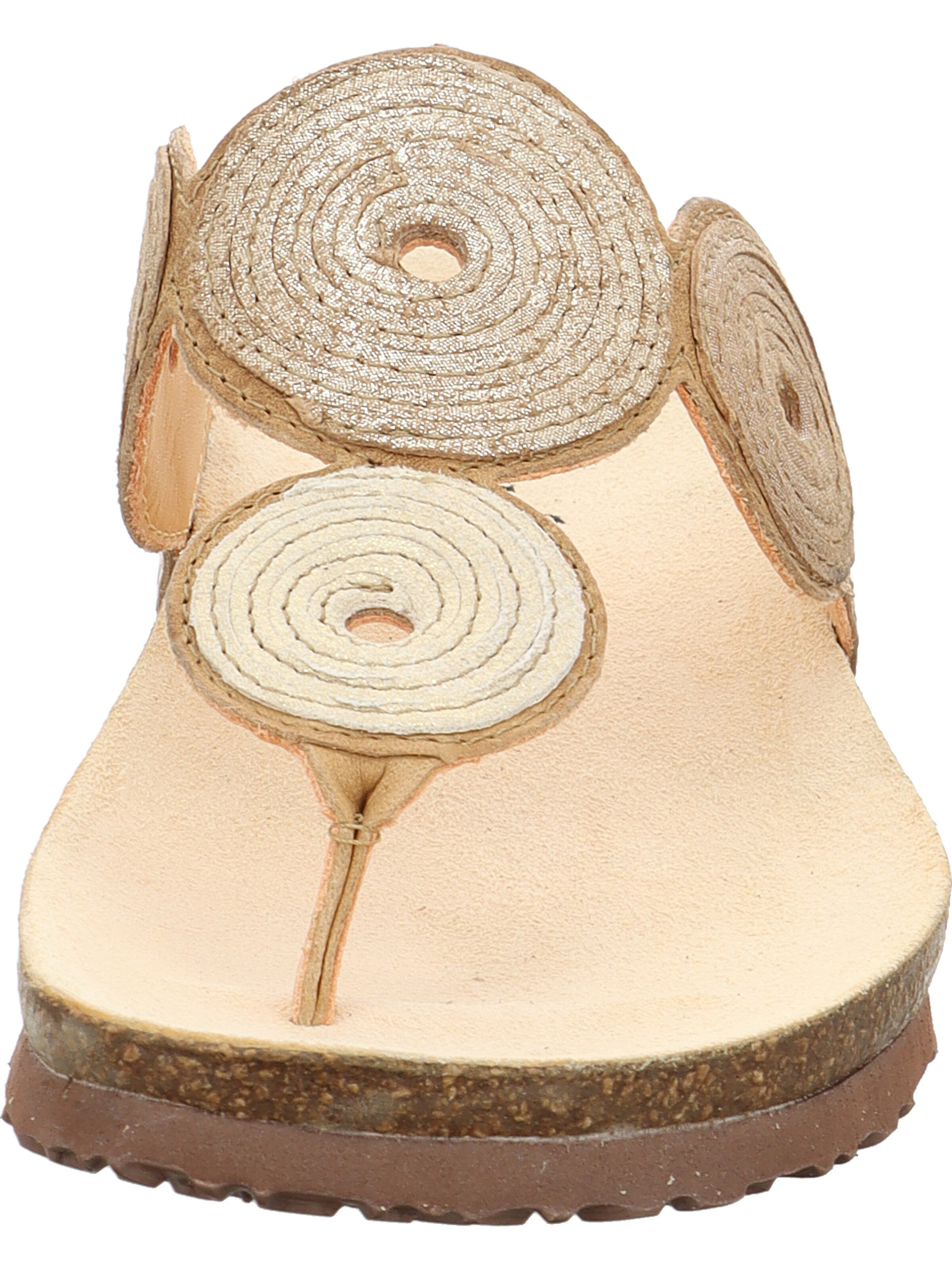 THINK! Zehentrenner 'Julia' in Beige