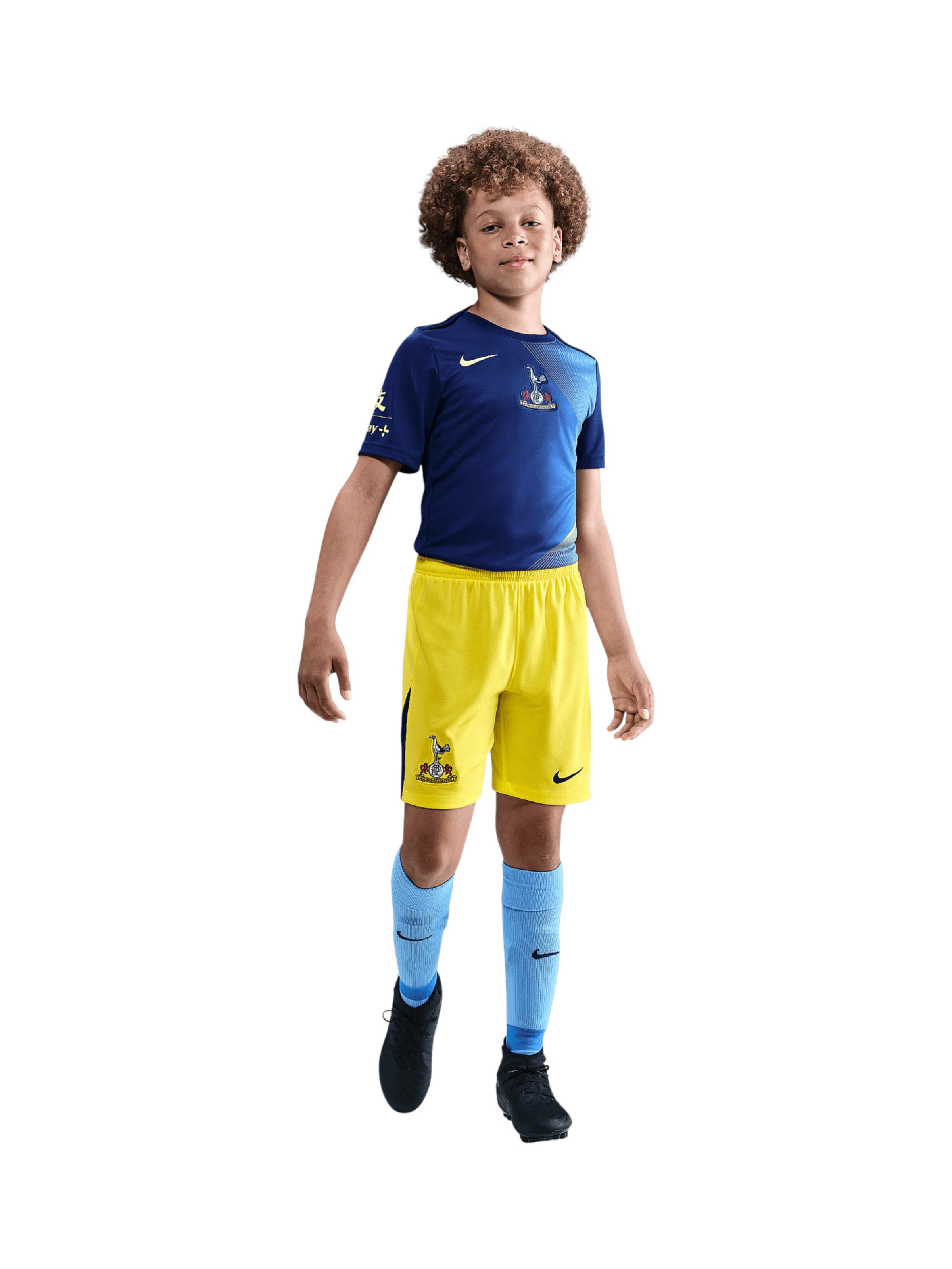 NIKE Regular Sportshorts 'Tottenham Hotspur 2025/2026' in Gelb: Vorderseite