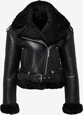 V S P Winterjacke 'Tierra' in Schwarz: Vorderseite