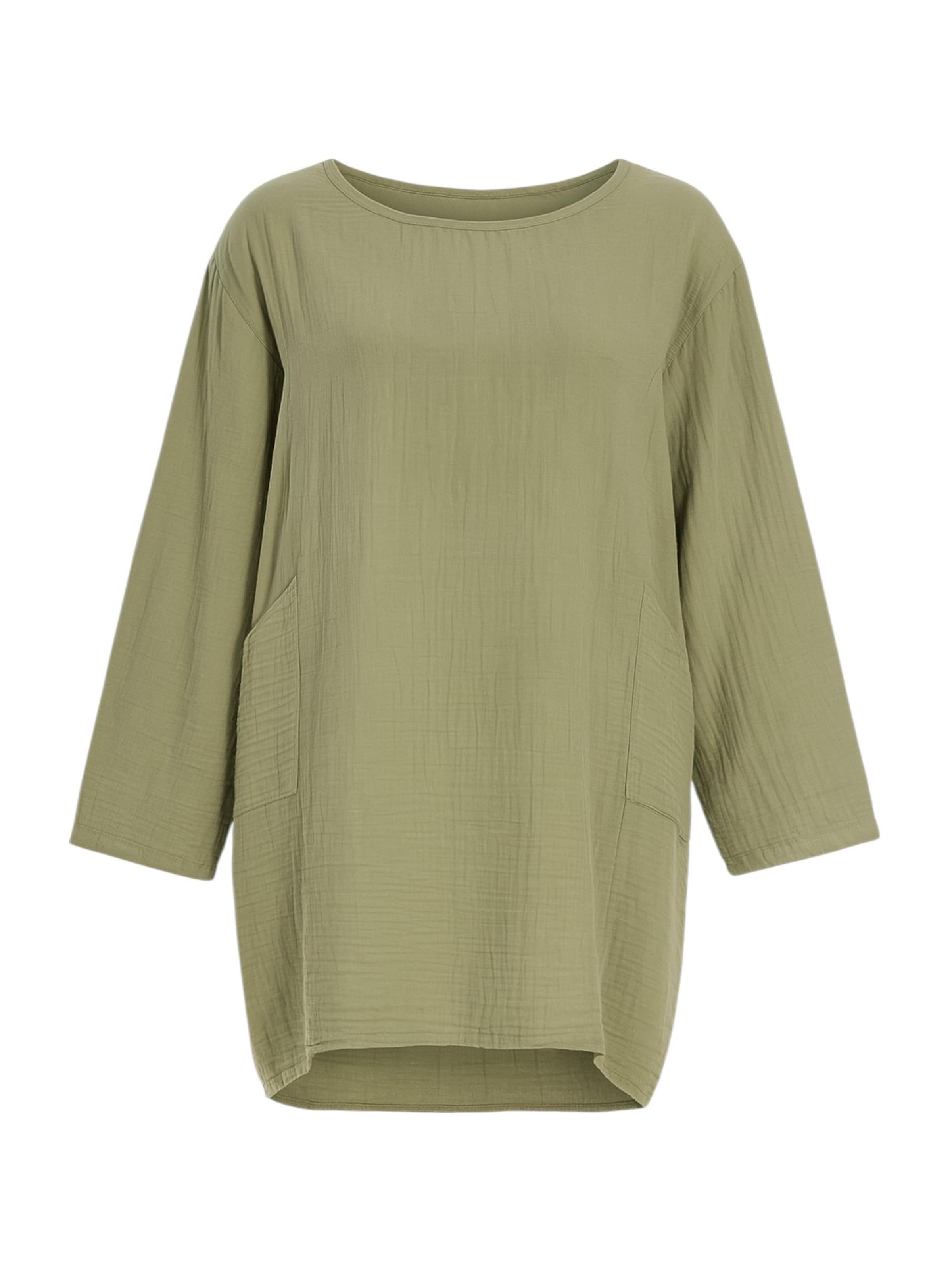 Chemisier 'NISA' WENOR en vert : devant