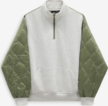 VANSSweater majica - bijela boja: prednji dio