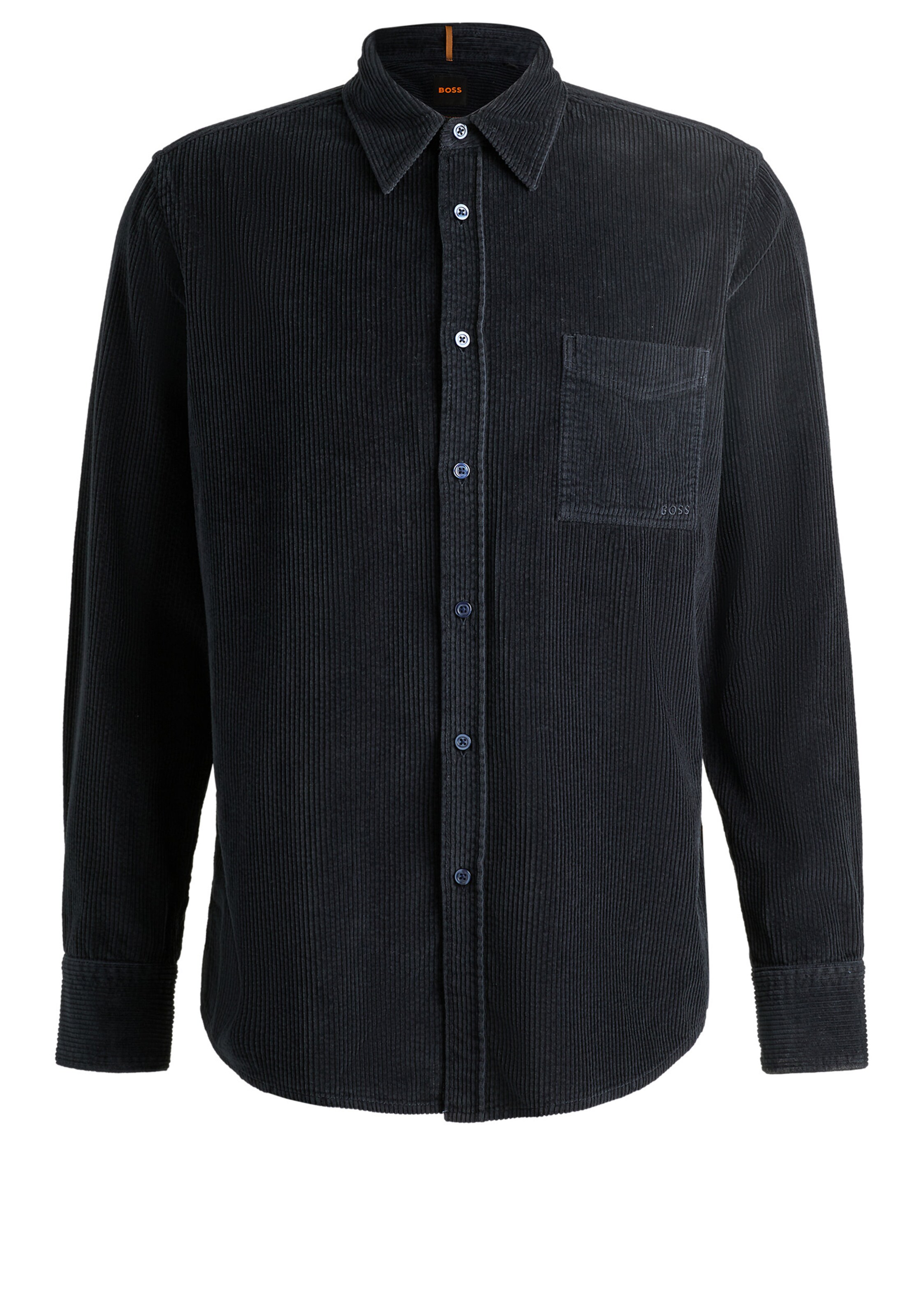 BOSS Regular fit Button Up Shirt 'Relegant' in Blue: front