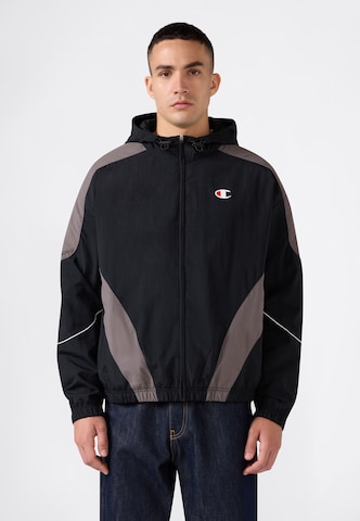 Giacca di mezza stagione di Champion in nero: frontale
