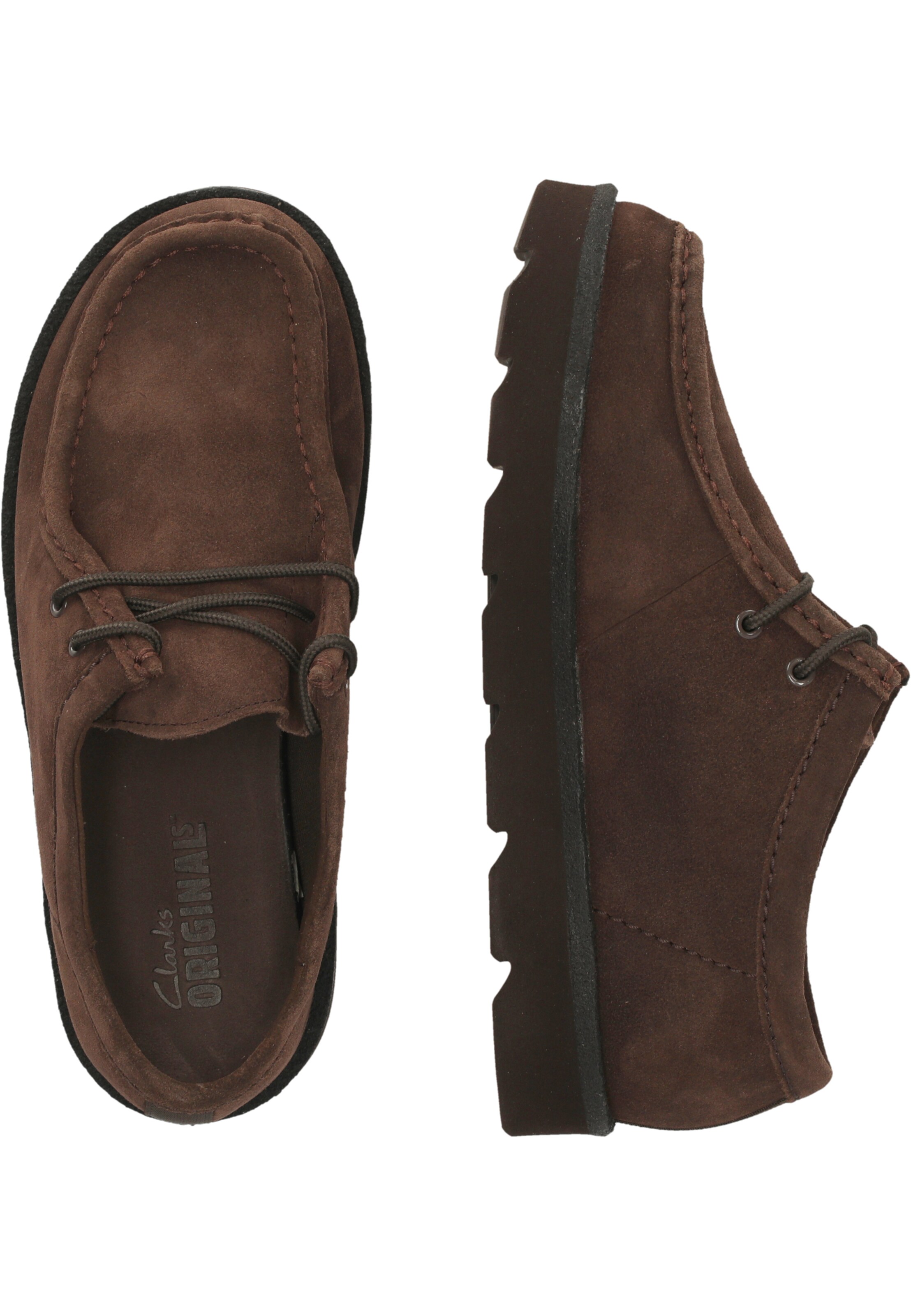 CLARKS Mokassin 'Meare Walla' in Braun