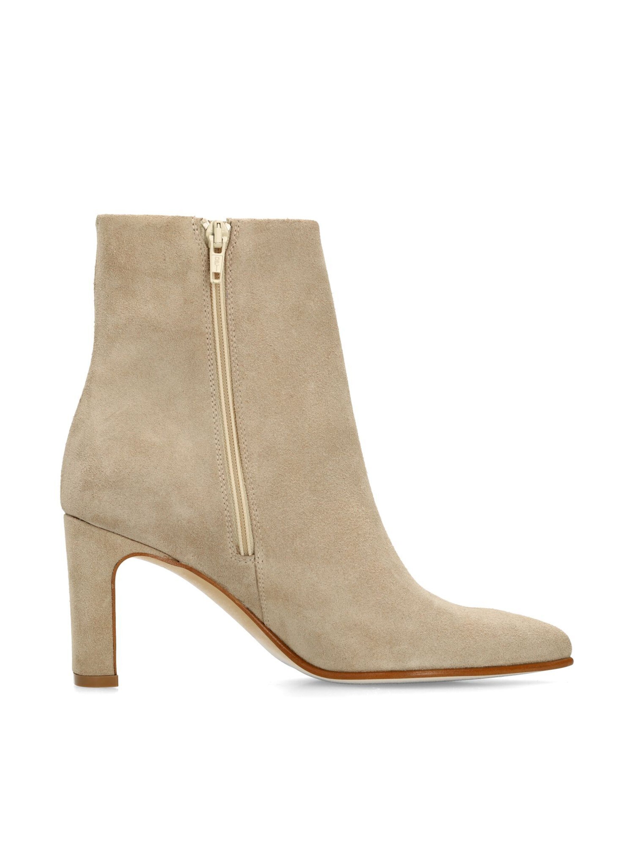 MANFIELD Stiefelette in Beige