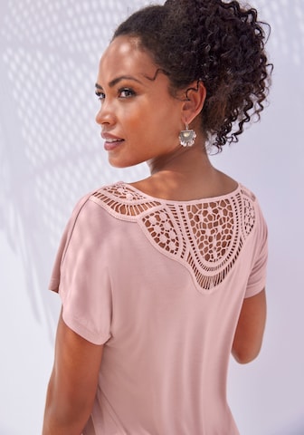 VIVANCE T-shirt i rosa