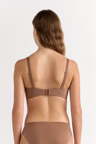 INTIMISSIMI Balconette Bra 'Francesca  Ultralight' in Brown