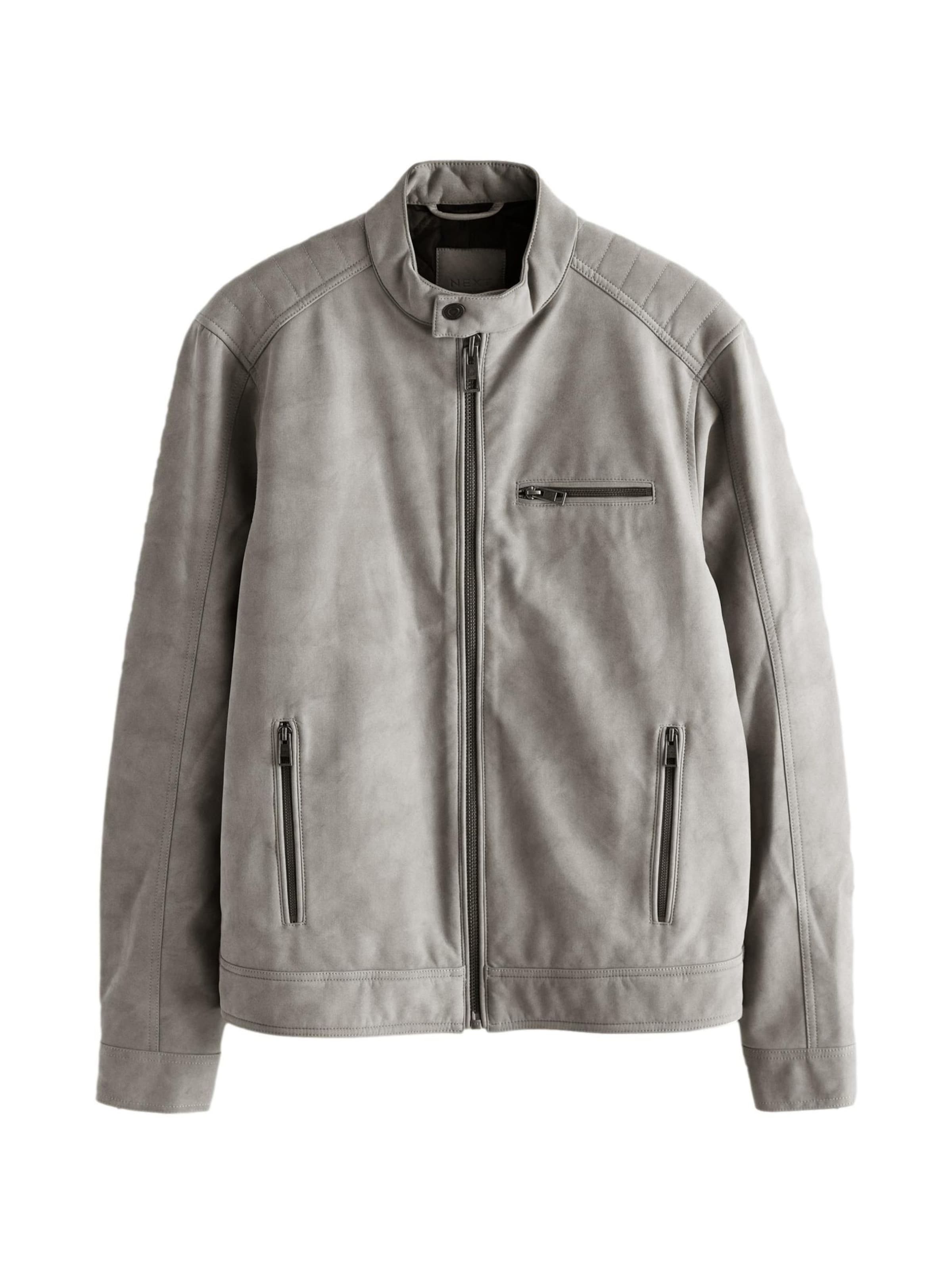 Next Between-season jacket in Grey: front