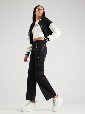 Tally Weijl Regular Cargo Pants in Black