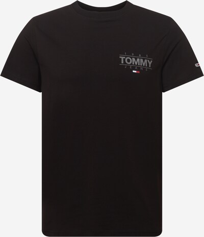Tommy Jeans T-Shirt in grau / schwarz, Produktansicht