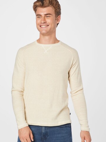 BLEND Pullover in Beige: predná strana