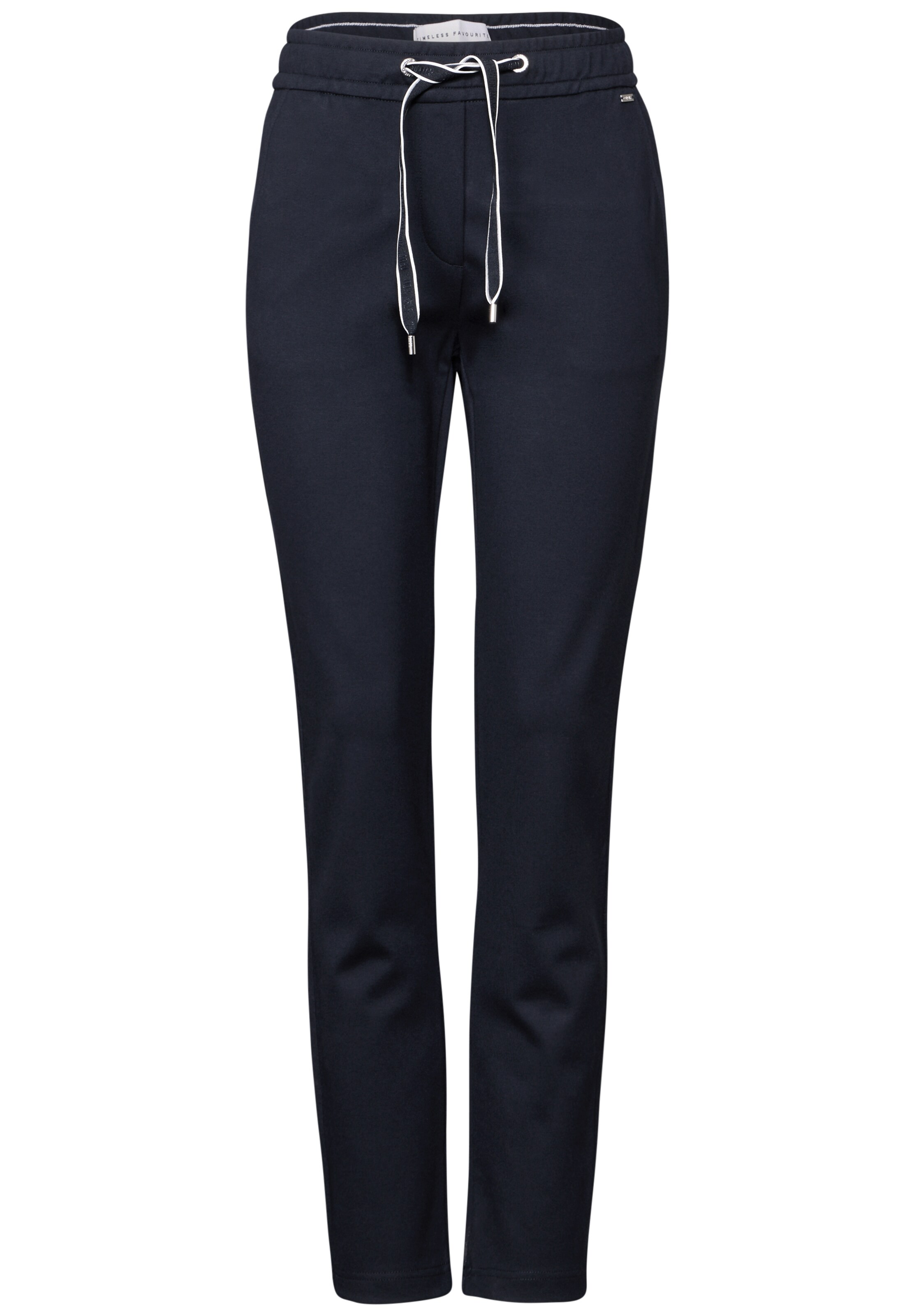 CECIL Regular Pants in Blue: front
