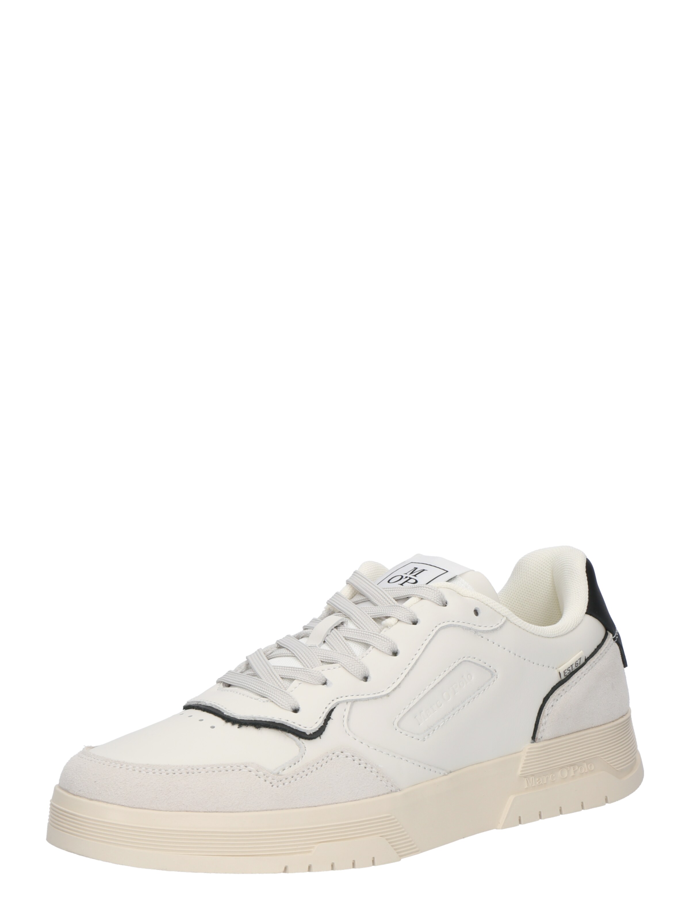 Sneaker bassa 'Edo' di Marc O'Polo in bianco: frontale