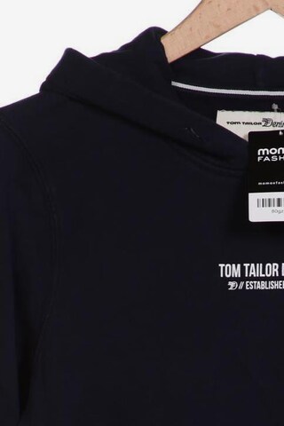 TOM TAILOR DENIM Sweatshirt & Zip-Up Hoodie in S in Blue