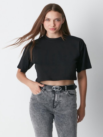 C&City T-Shirt in Schwarz