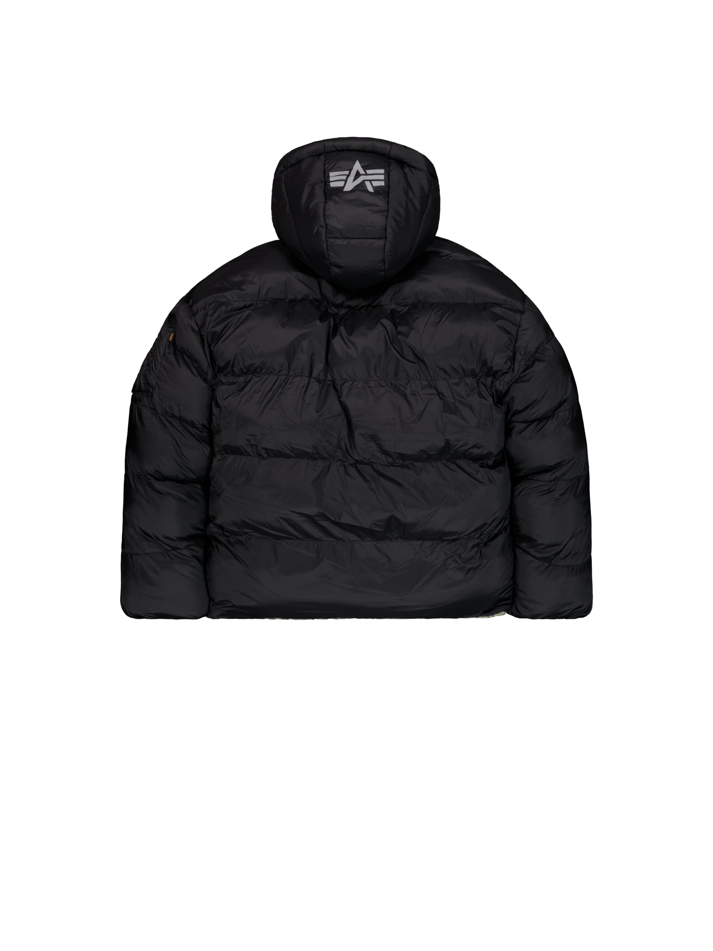 ALPHA INDUSTRIES Jacke in Schwarz: Rückseite