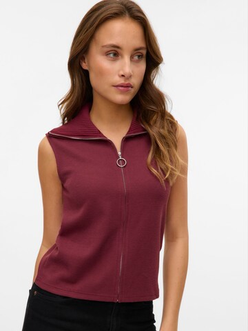 Haut 'DAPHNE' VERO MODA en rouge