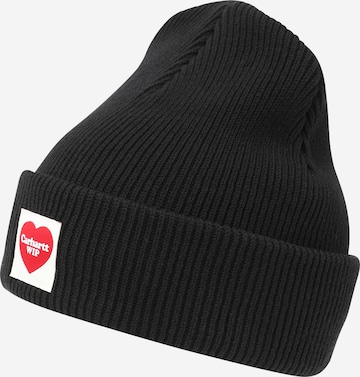 Carhartt WIP Beanie 'Heart' in Black: front