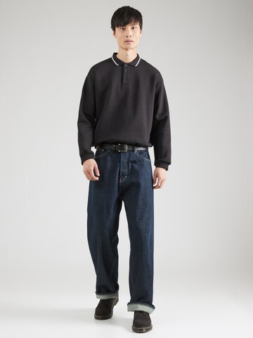 WEEKDAY Sweatshirt 'Andre' in Zwart