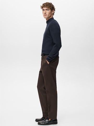 MANGO MAN Neulepaita 'Antiguap' värissä sininen