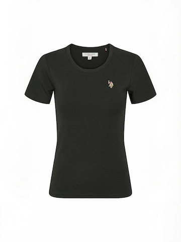 U.S. POLO ASSN. T-shirt ' UWCarola ' in Schwarz: Vorderseite