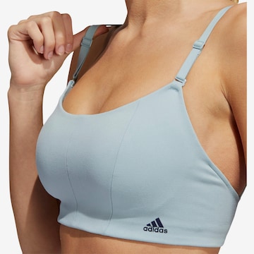 ADIDAS SPORTSWEAR Bustier Sport-BH in Blau