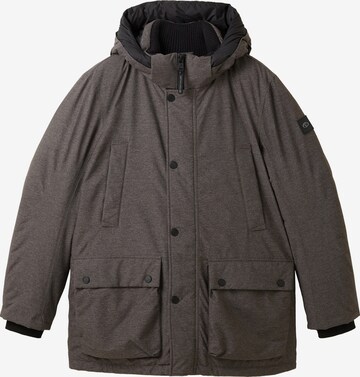 Parka mi-saison TOM TAILOR en gris : devant