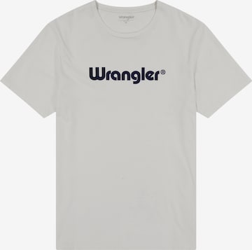 WRANGLER Shirt 'LOGO TEE' in White: front