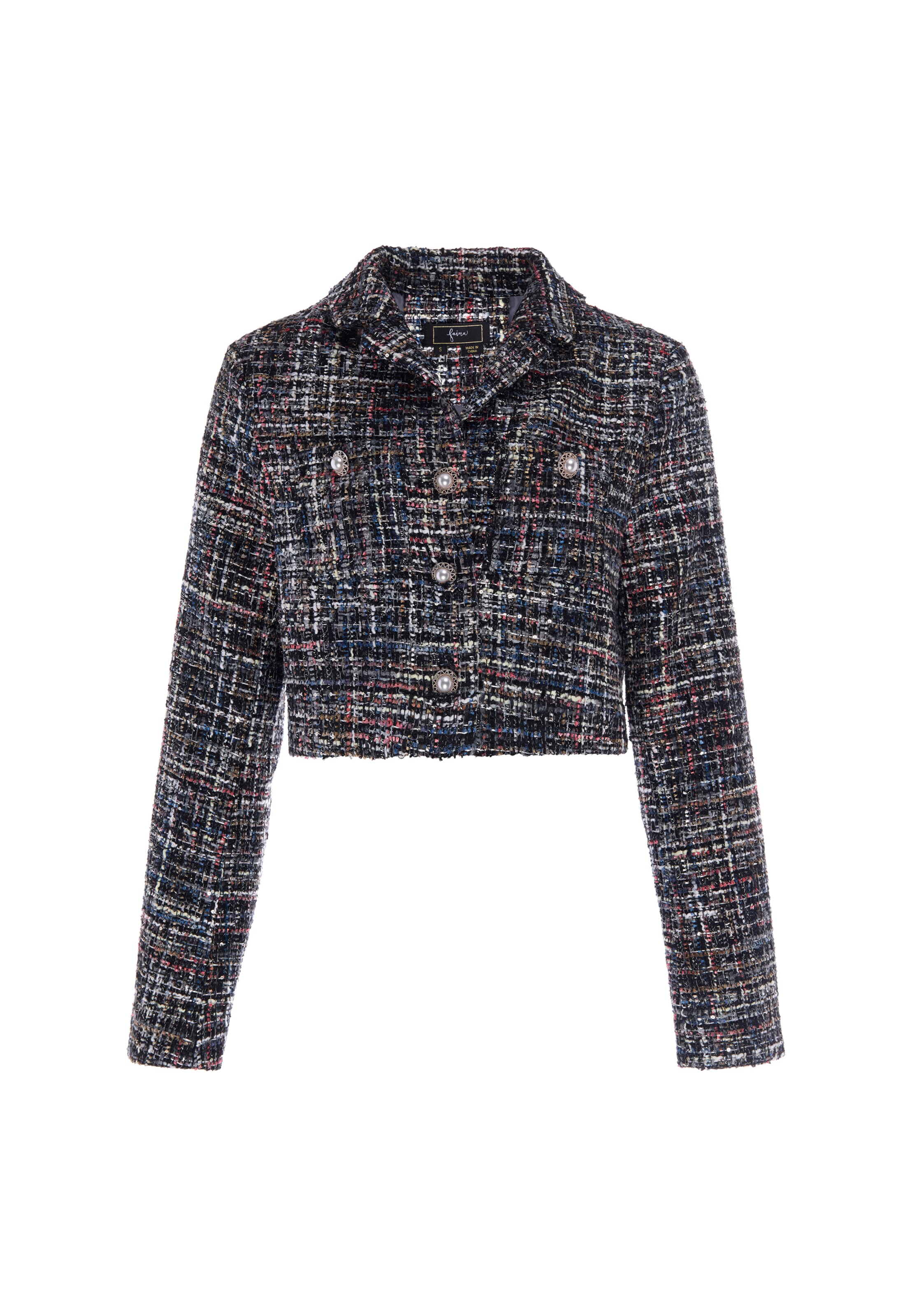 Blazer faina en noir : devant