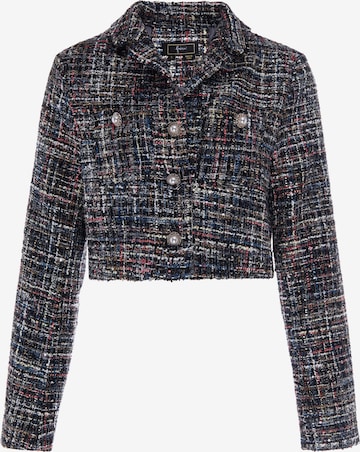 faina Blazer in Black: front