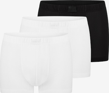 Mey Boxer shorts 'Dry Cotton Breeze' in Silver: front