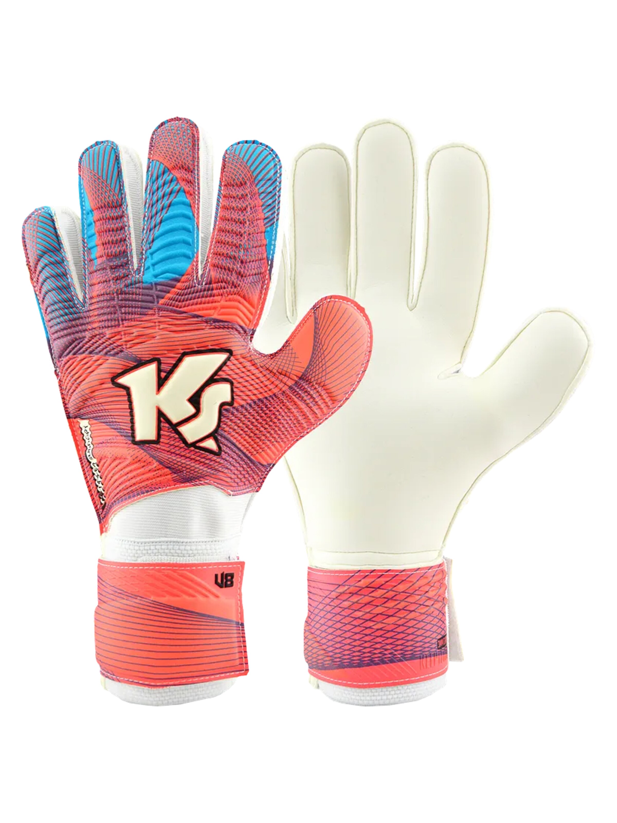 KEEPERsport Sporthandschuhe 'Zone RC'‌‌‌‌‌‌‌‌‌‌ in Rot: Vorderseite