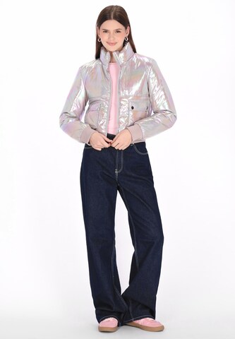 MYMO - Casaco meia-estação em rosa